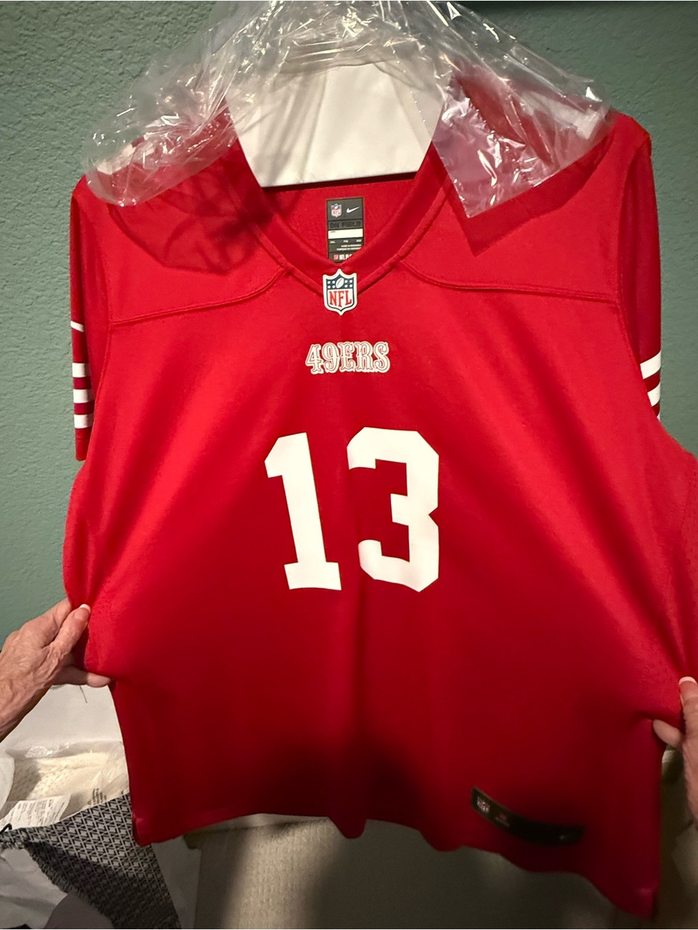 San Francisco 49ers #13 Authentic NFL Football Jersey!